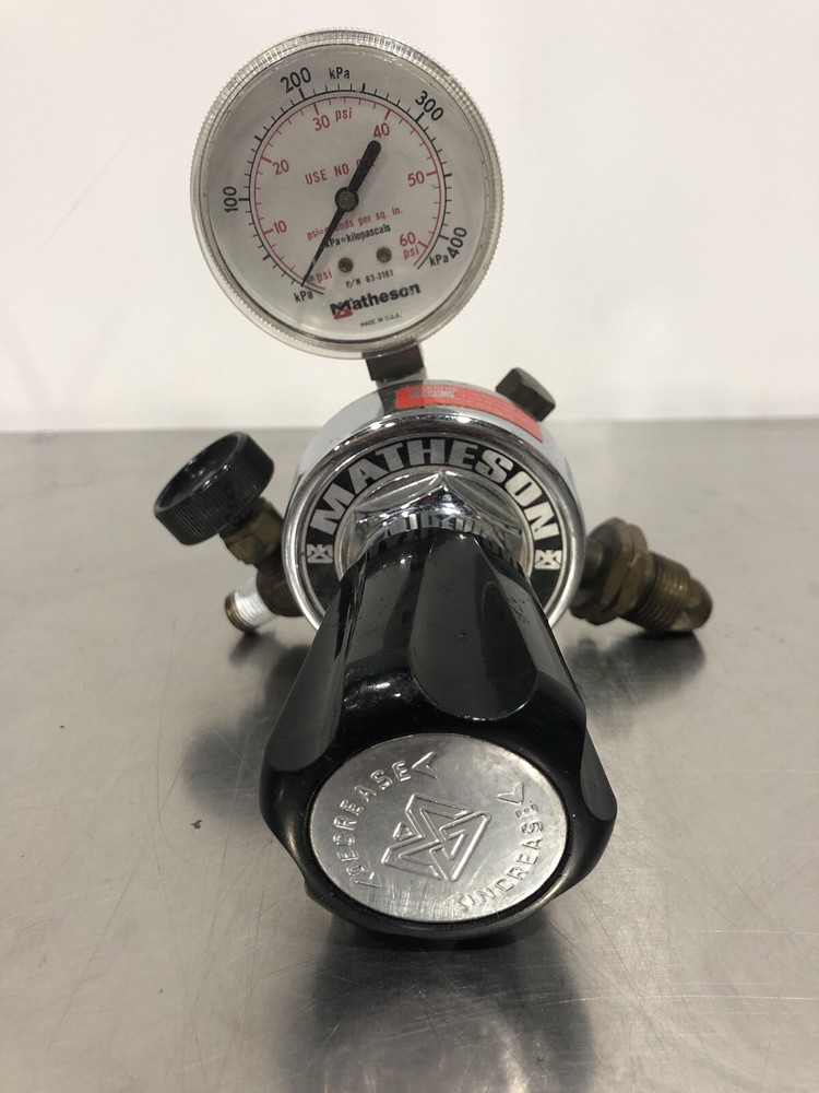 Matheson Compressed Gas Regulator Model# 1P-510