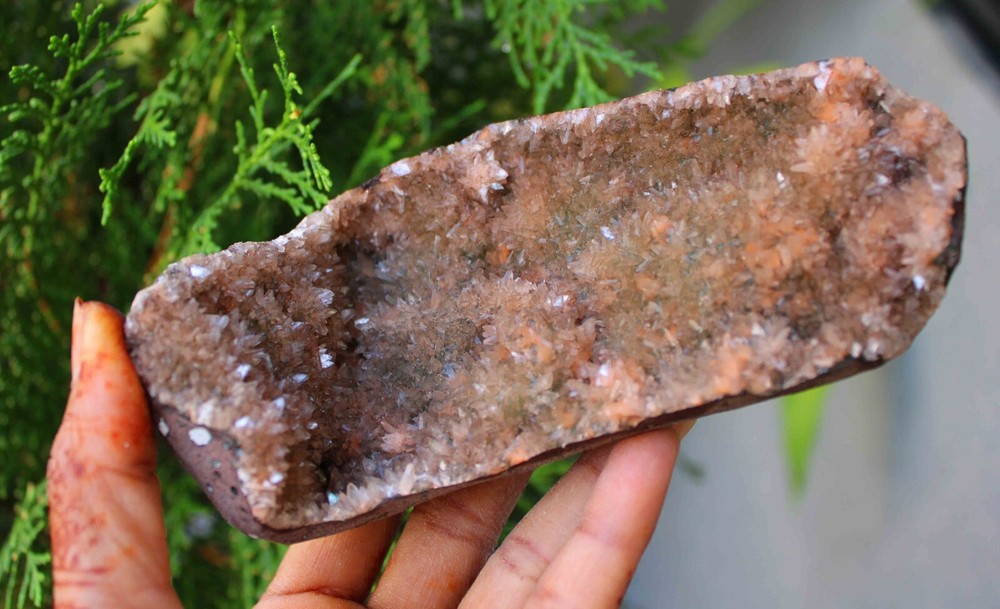 Heulandite Format In Geode Minerals Specimen #M16