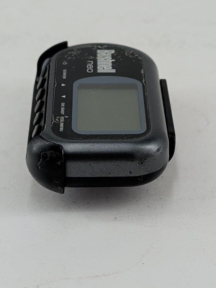 Bushnell Neo Golf GPS Rangefinder, Wall Charger USB Cable Software CD Belt Clip
