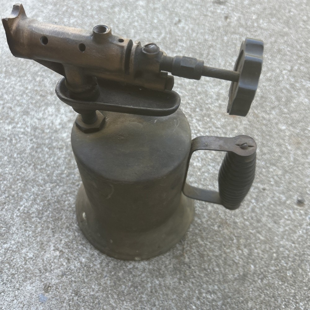 Vintage Dunlap Brass Blow Torch