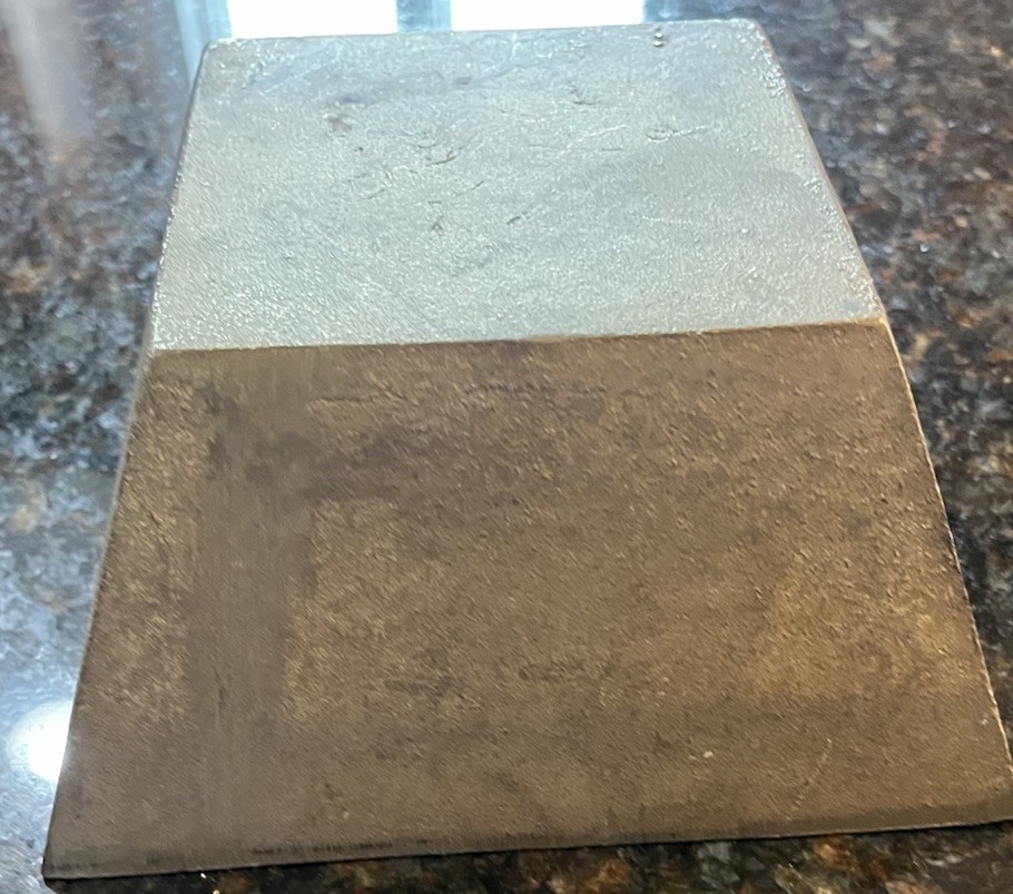 Brass Planter Small Heavy 6"x6", 4.6lbs Unique