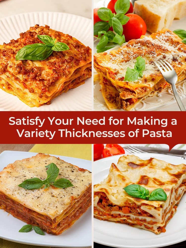 Pasta Roller Attachment for KitchenAid Stand Mixer, Pasta Maker Accessorie wi...