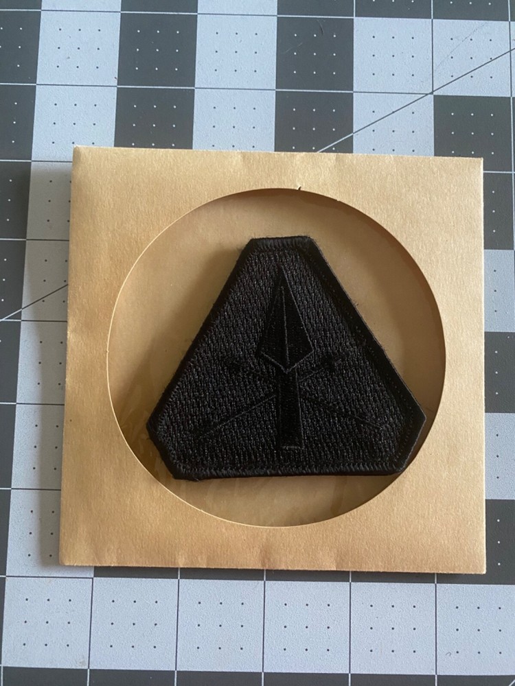 PDW Spear Head Blacked Out patch