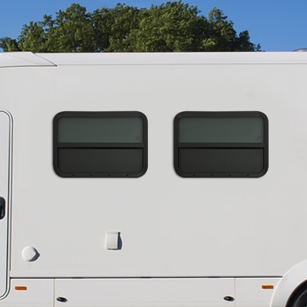 RV Window Slide Window Vertical Clip-on Mounting Rectangular Venting Window