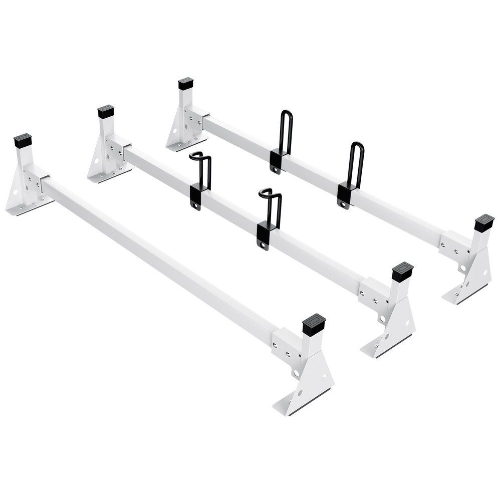 VEVOR 3 Bar Van Roof Ladder Rack for Ford Transit 150 250 350 2015-2022 800 LBS