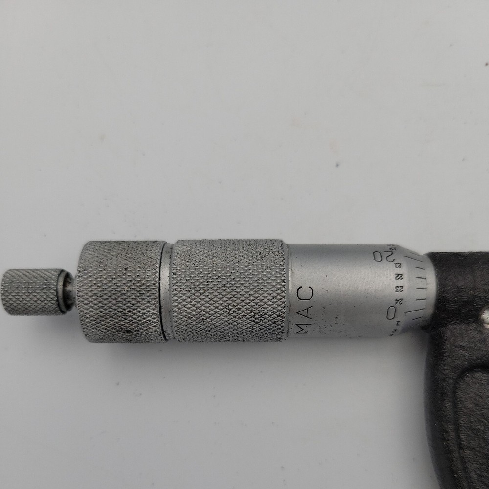 MAC Tools Durable Case Micrometer Silver 0-1" DMC100