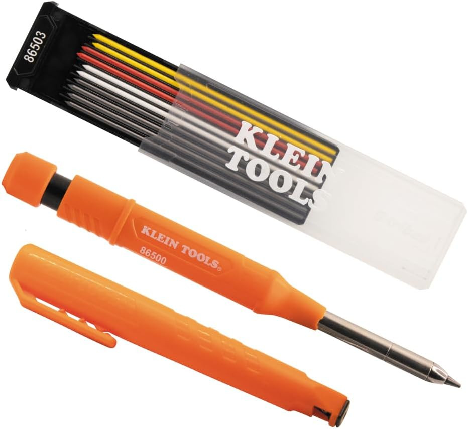 Klein Tools 80189 Skribes 2.8 Mm Mechanical Carpenter Pencil with Built-In Sharp