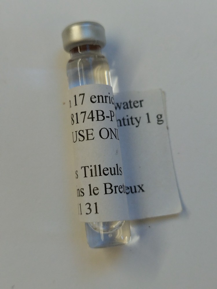 39.3% Oxygen 17 Stable Isotope water 3 g