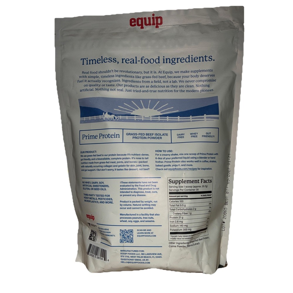 Equip Protein Powder Chocolate