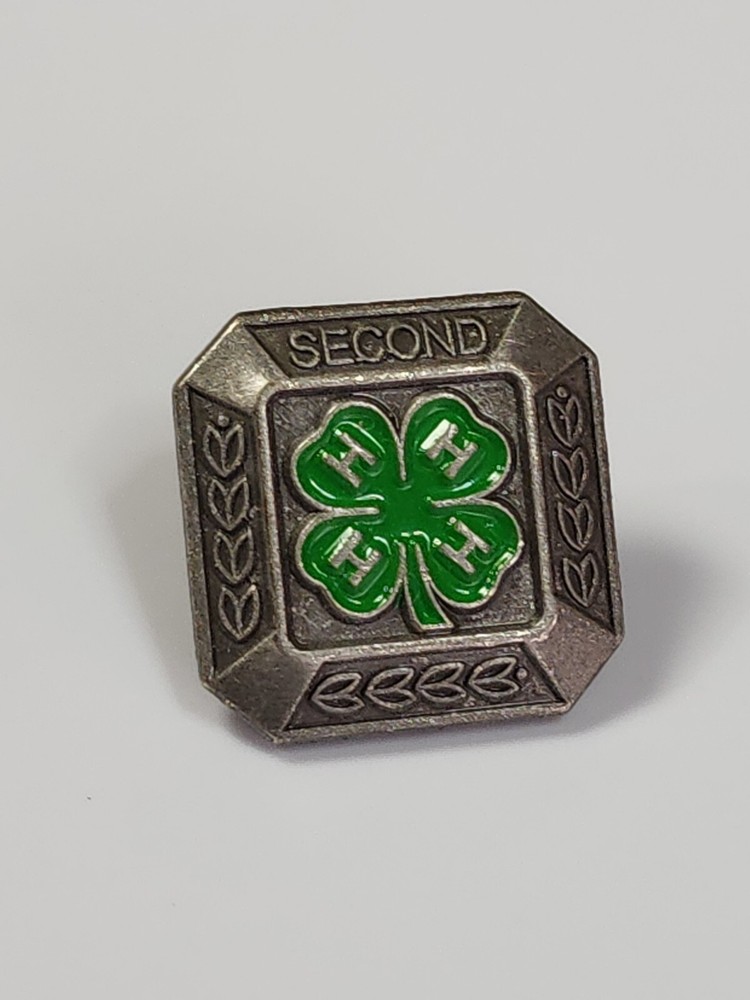 4H Second Place Award Lapel Pin **