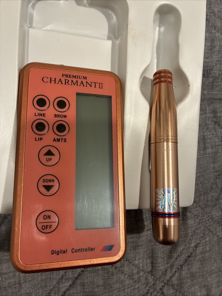 Charmant II Digital Permanent Makeup Micropigmentation Machine Plus Bonus