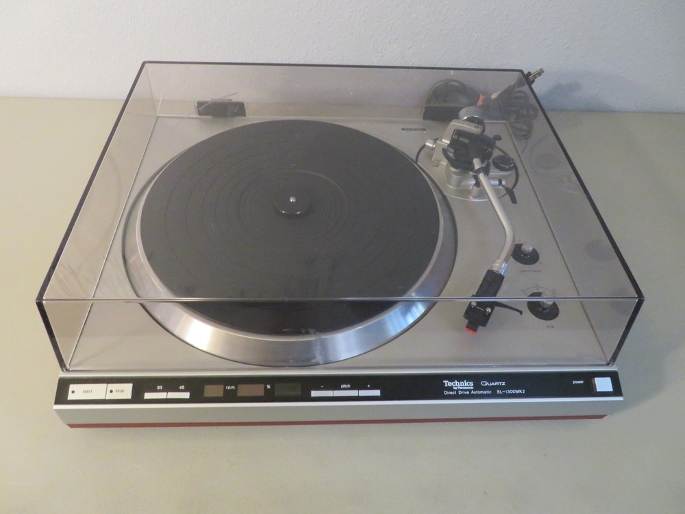 Vintage Technics SL-1300MK2 Turntable Full Auto - Box - Read Description - Works