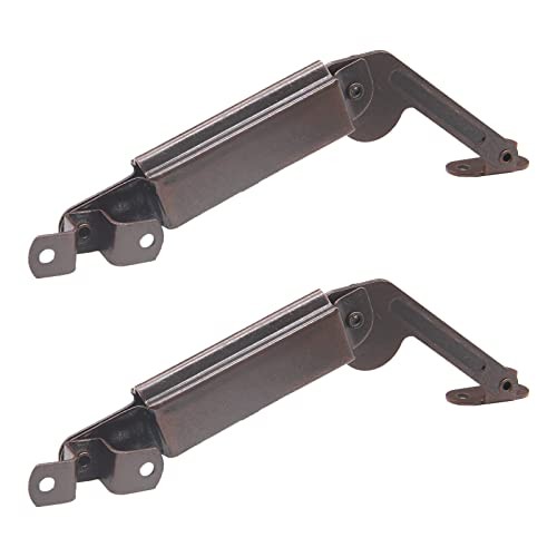Spring Lid Support Hinge, 2Pcs Left and Right Lid Support Hardware Hinge for