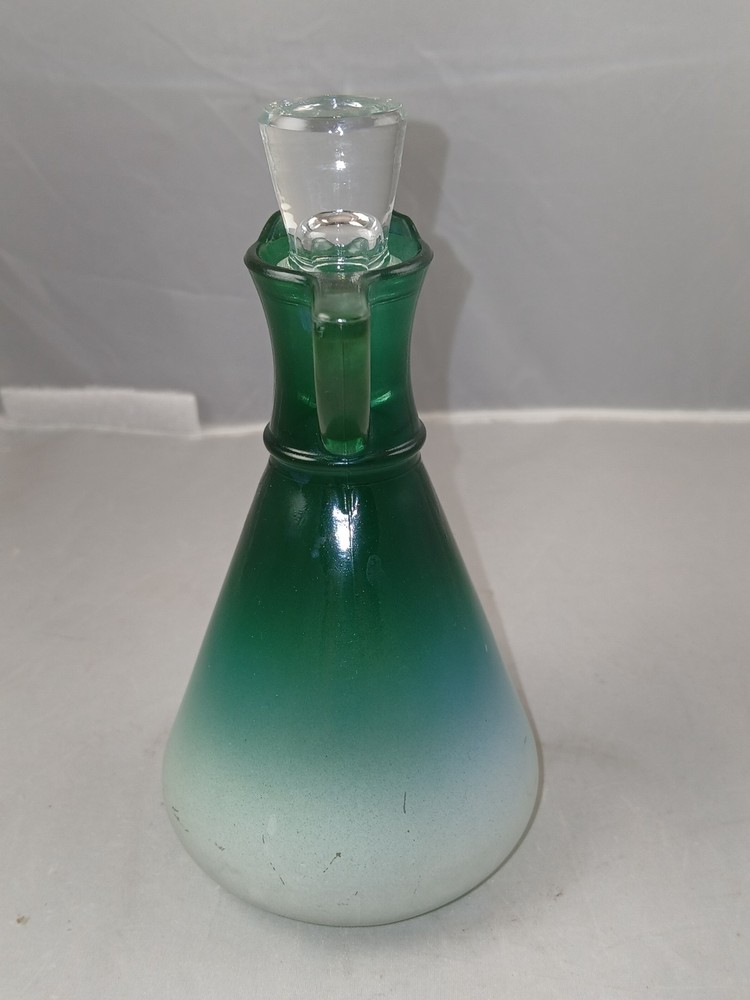 Hazel Atlas Green Cruet