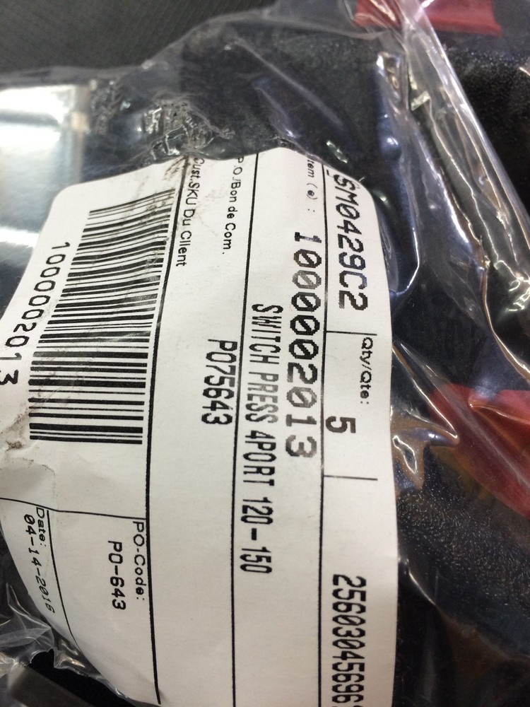 Black & Decker 919-16762 Air Compressor Replacement Pressure Switch # 1000002013