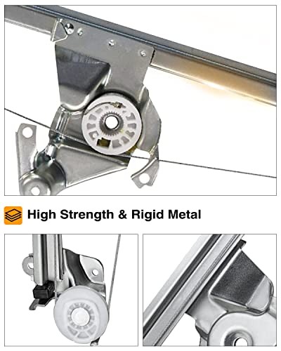 Power Window Regulator without Motor Compatible with Rear Passenger side