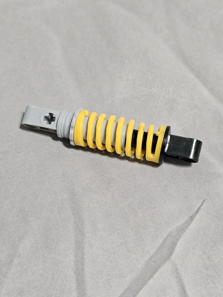 Lego Compatible Technic Yellow Spring Shock Absorbers Pack Of 2