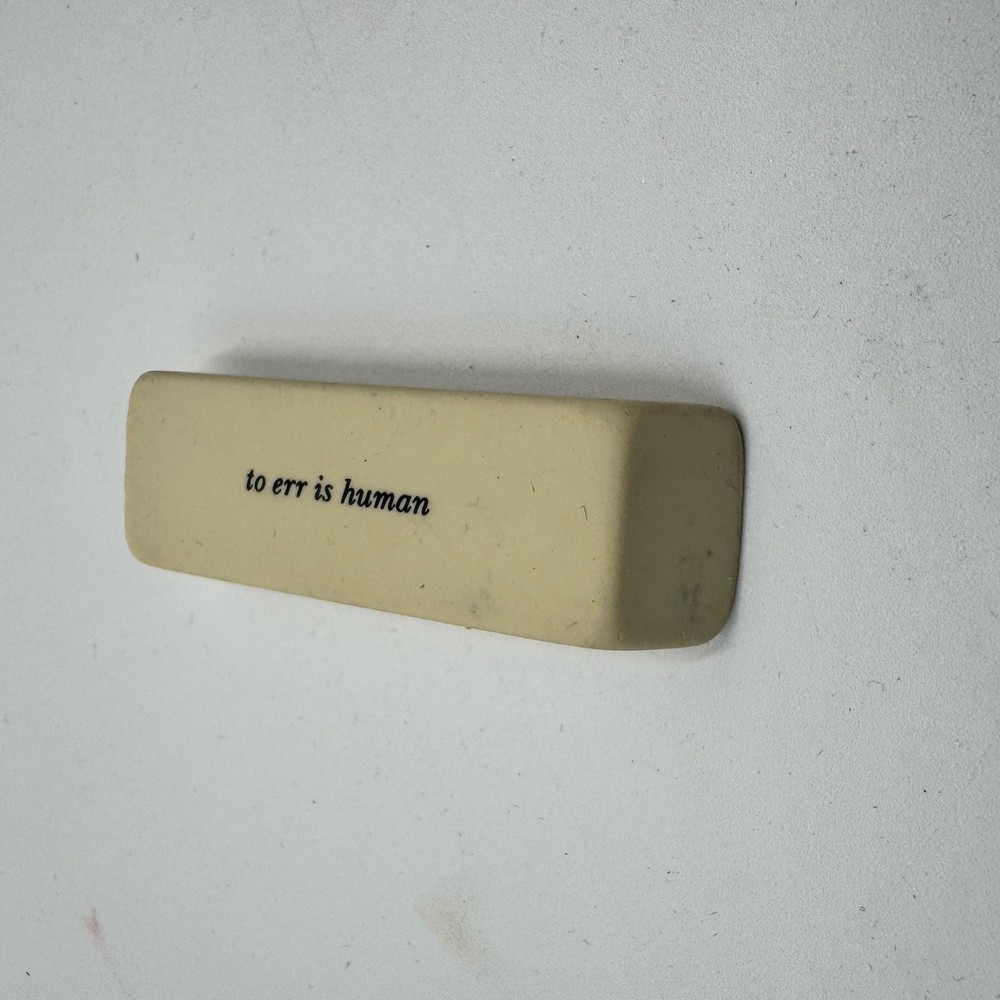 Kate Spade New York Eraser To Err Is Human
