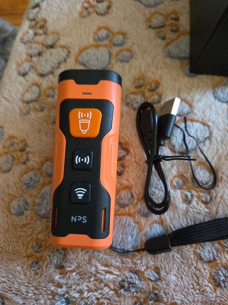 NPS Alpha Dog Behavior Trainer Barking Control Device USB Cordless-Open Box