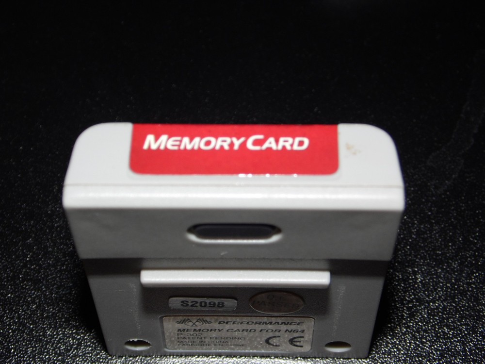 Memory Card Nintendo 64 N64 Controller Pak by Performance P-302