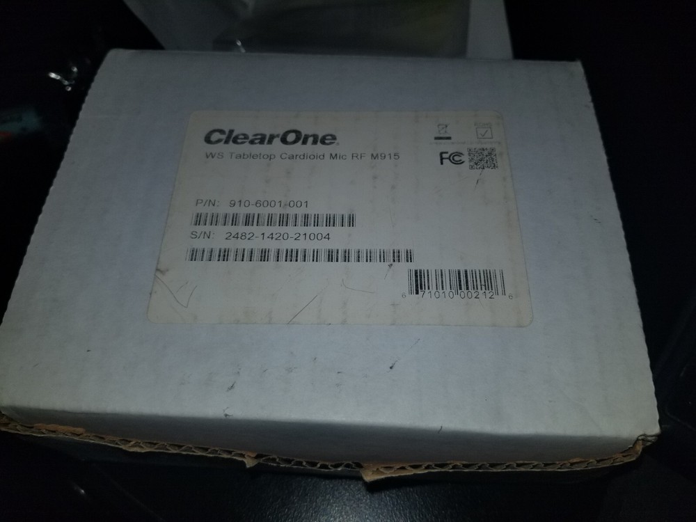 ClearOne RF M915 Wireless Microphone 910-6001-001