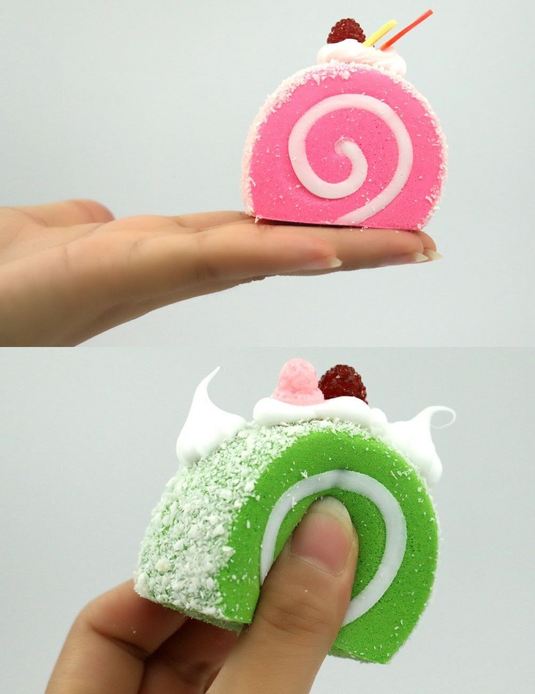 6pcs Realistic Artificial Simulation Cake Dessert Mixed Fake Cake Food Model ...