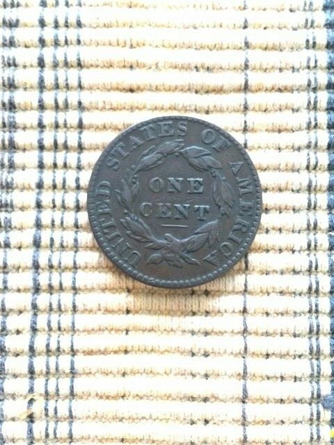 1822 CORONET HEAD LARGE CENT