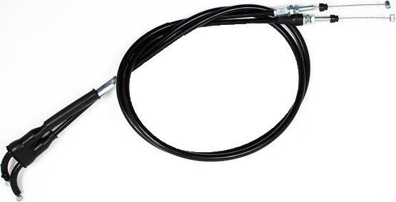 Motion Pro Black Vinyl Push - Pull Throttle Cable Set For Yamaha XT250 1984