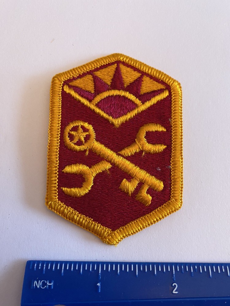 US Army Advance Weapons Support Command  Patch Full Color Patch INV5416