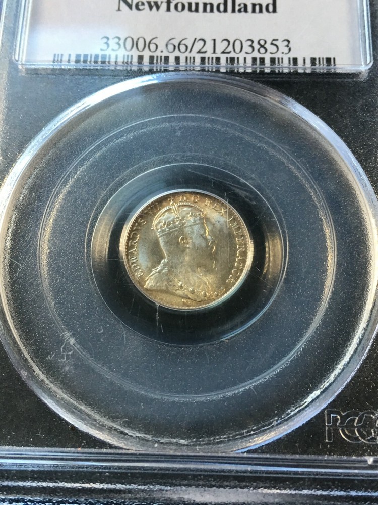 1904H Newfoundland, ¢5 Cent, PCGS Graded, **MS-66** #3853