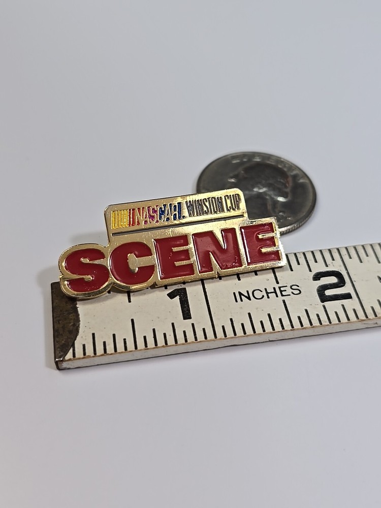 NASCAR Scene Lapel Pin