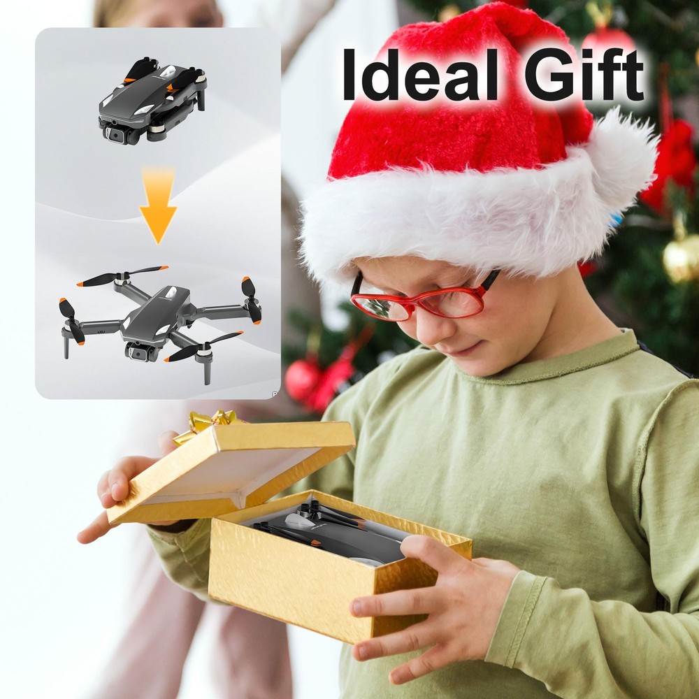 Drone with 1080P, RC Quadcopter Foldable Mini Drone for Beginners, Key Start/...