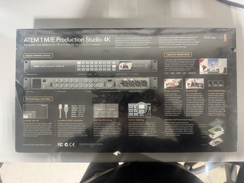 Blackmagic Design - SWATEMPSW1ME4K