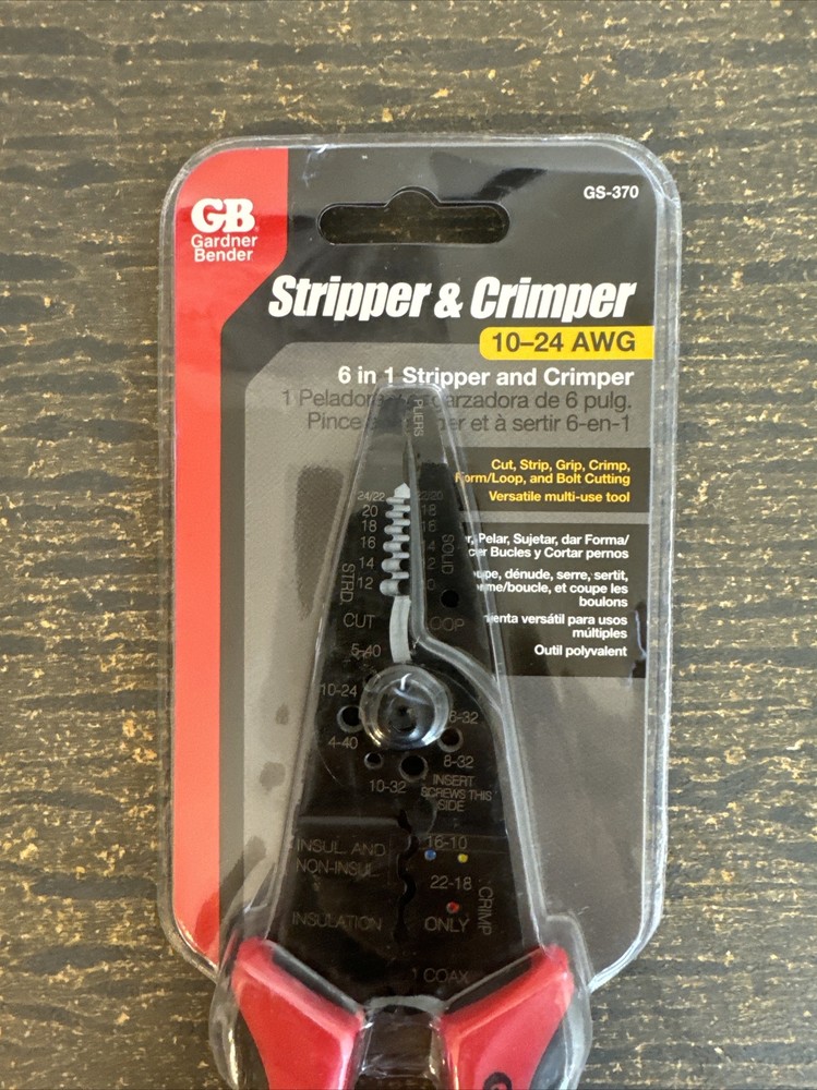 Gardner Bender Wire Stripper/Multi-Tool, Model# GS-370