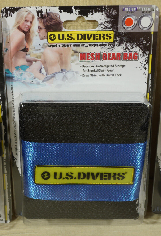 US Divers Mesh Gear Bag - Medium - 13" x 25"