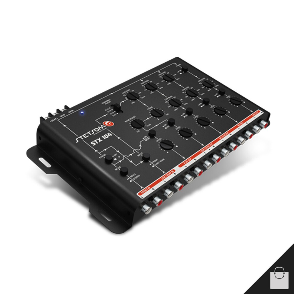 Stetsom STX 104 Crossover DSP Equalizer Digital Audio Processor 3-5 Day Delivery