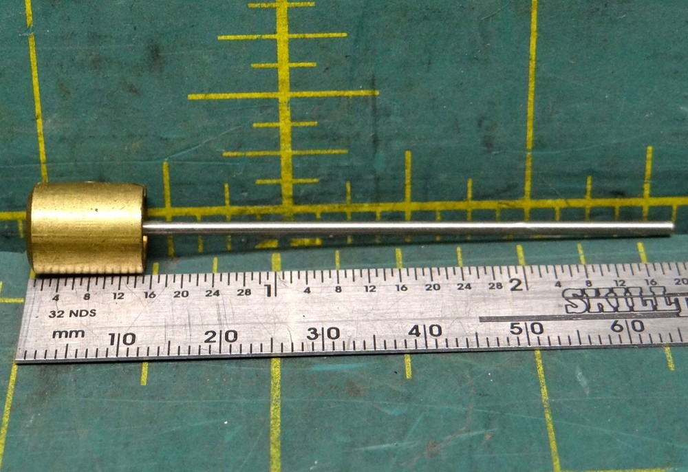 Ray Pressure Snubber Piston Model Number 2, Brass
