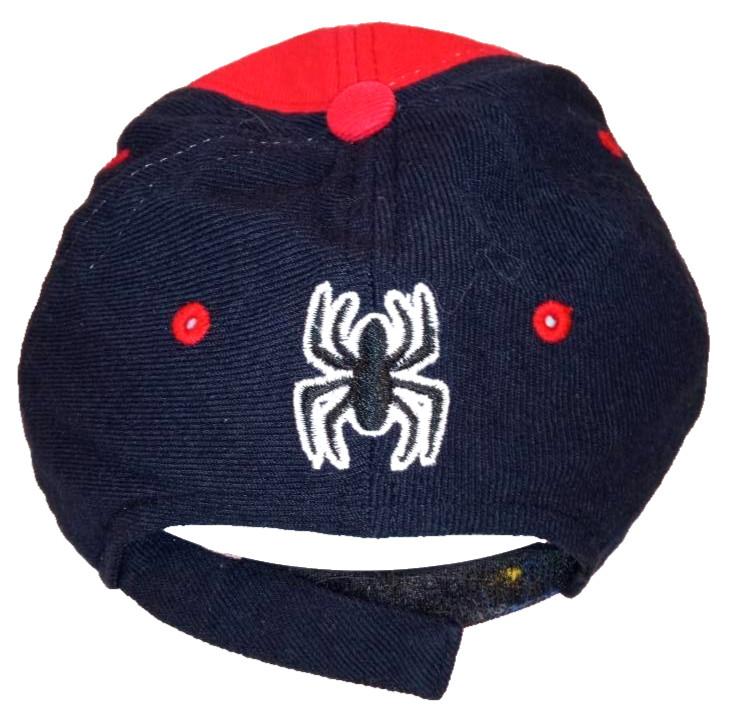 Spider-Man Hat Cap Strap Back Embroidered Eyes Web Kids One Size Marvel