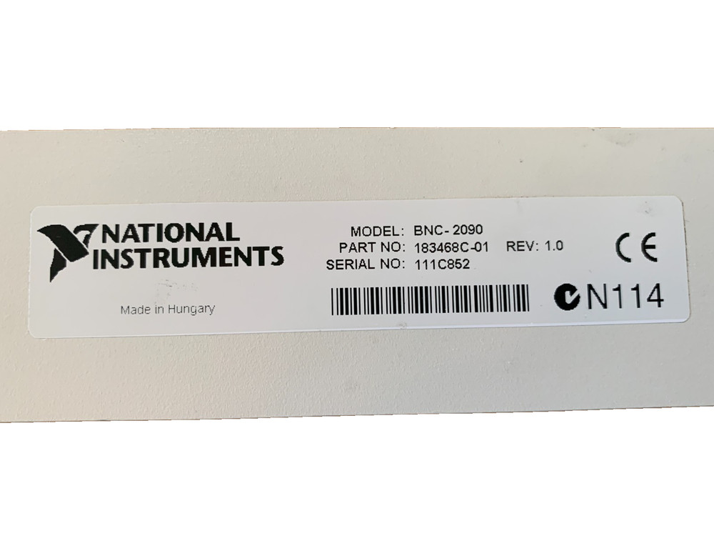 National Instruments BNC-2090 Rack-Mount Terminal Block Breakout Panel