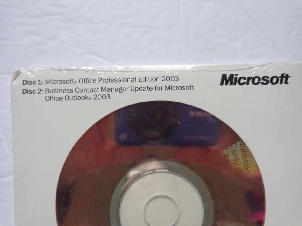 Microsoft Office 2003 Professional New WORD EXCEL ACCESS POWERPOINT OUTLOOK