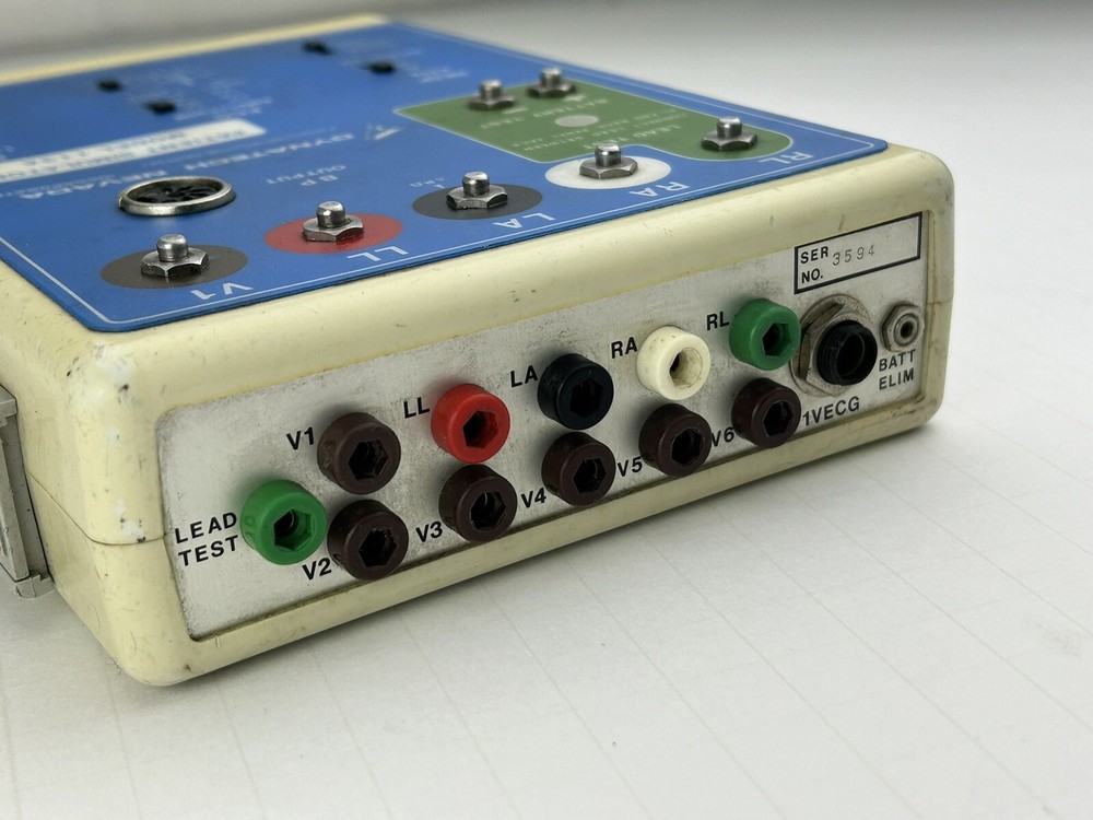 Dynatech Model 113A Patient Simulator ECG Resp BP Temp Cardiac Output Tested
