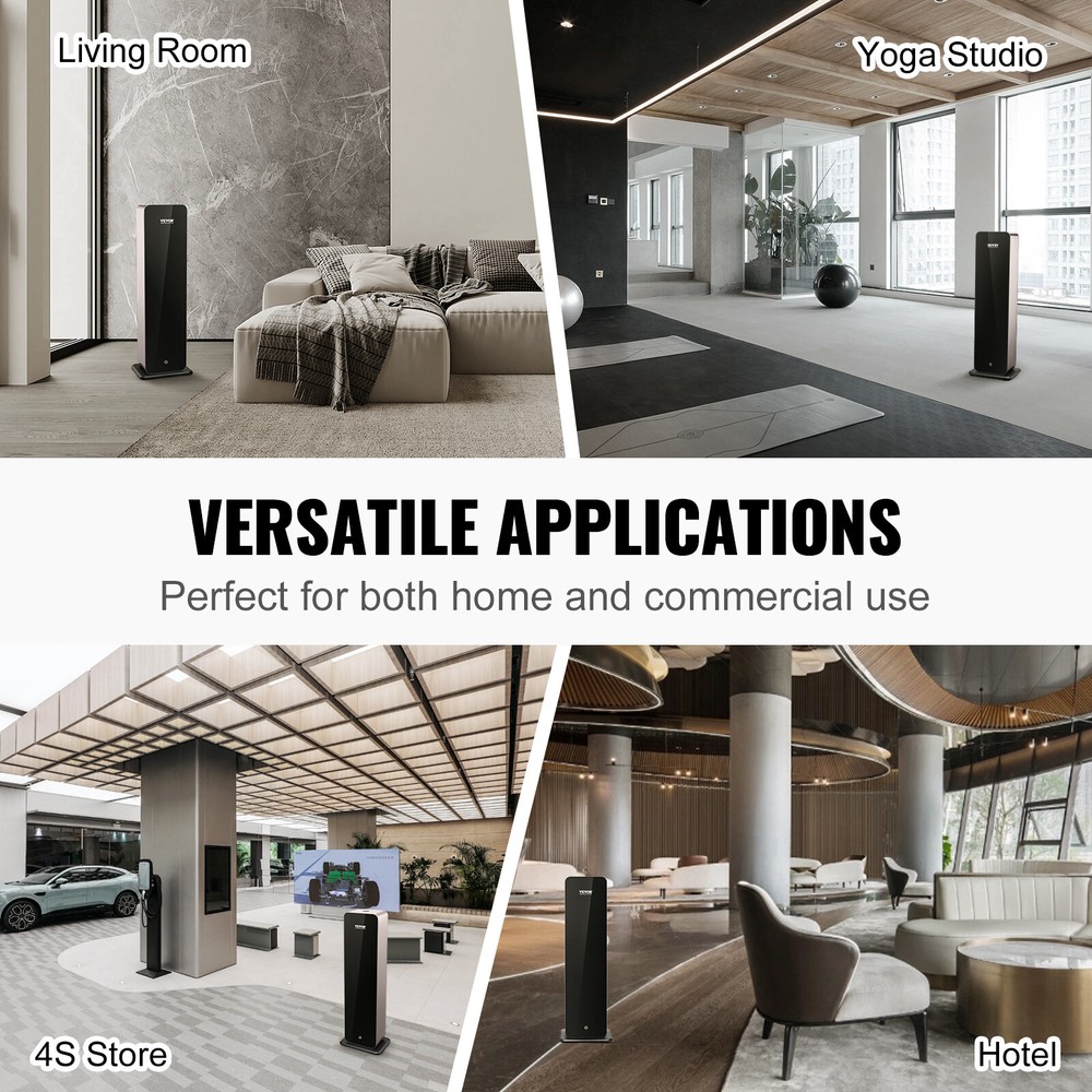 VEVOR Scent Air Machine 950ml Bluetooth Cold Air Diffuser 3000sq.ft Waterless