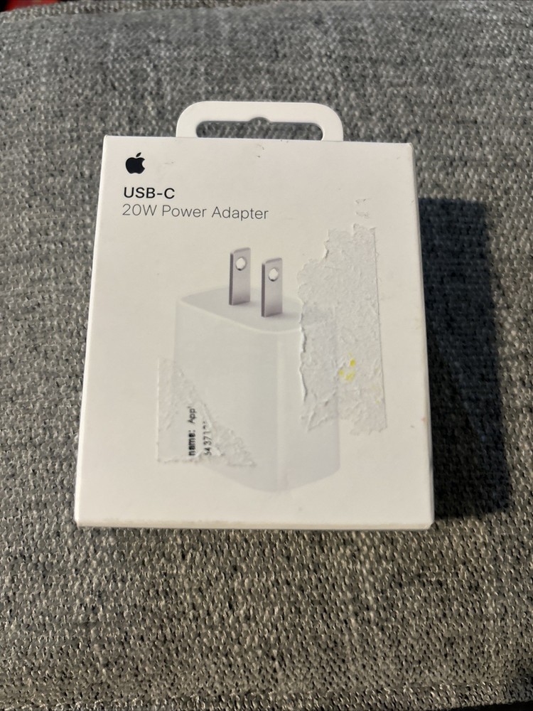 Genuine Apple - 20W USB-C Power Adapter - White