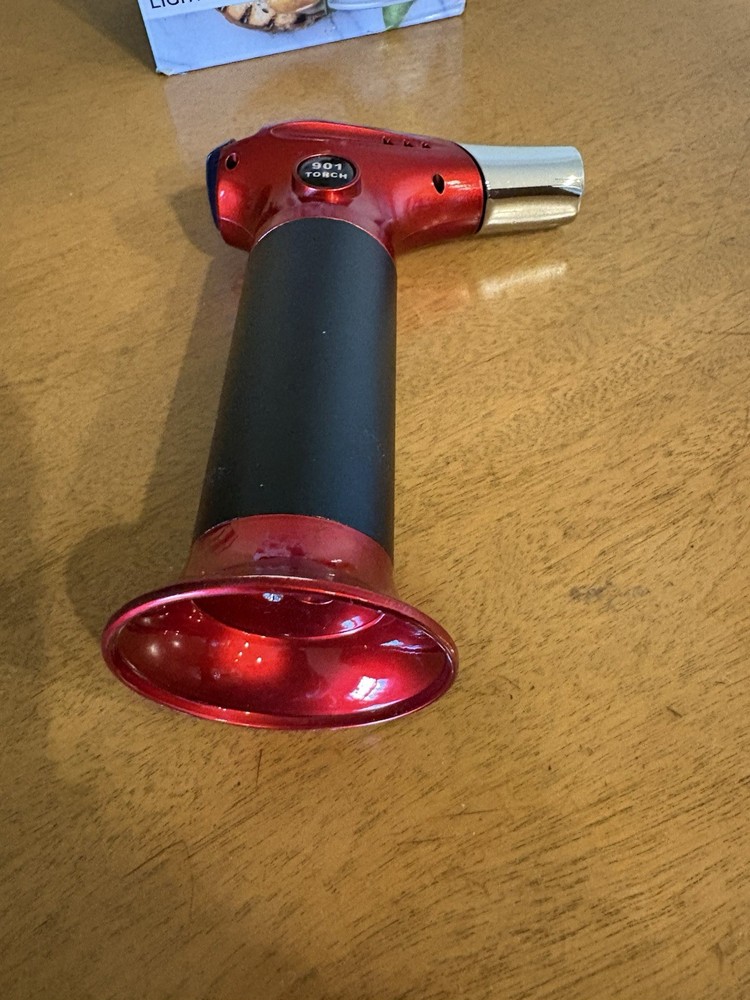 Kitchen Torch Lighter with Adjustable Flame (Butane Gas Not Included)