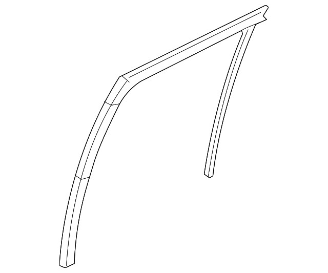 Genuine Mitsubishi Run Channel 5735A645