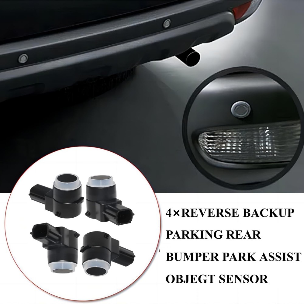Backup Sensor Reverse Backup Parking Rear Bumper Park Assist Object Sensor Co...
