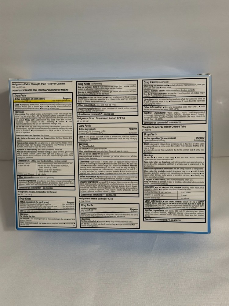 Walgreens Summer Essentials Kit EXP: 12/26