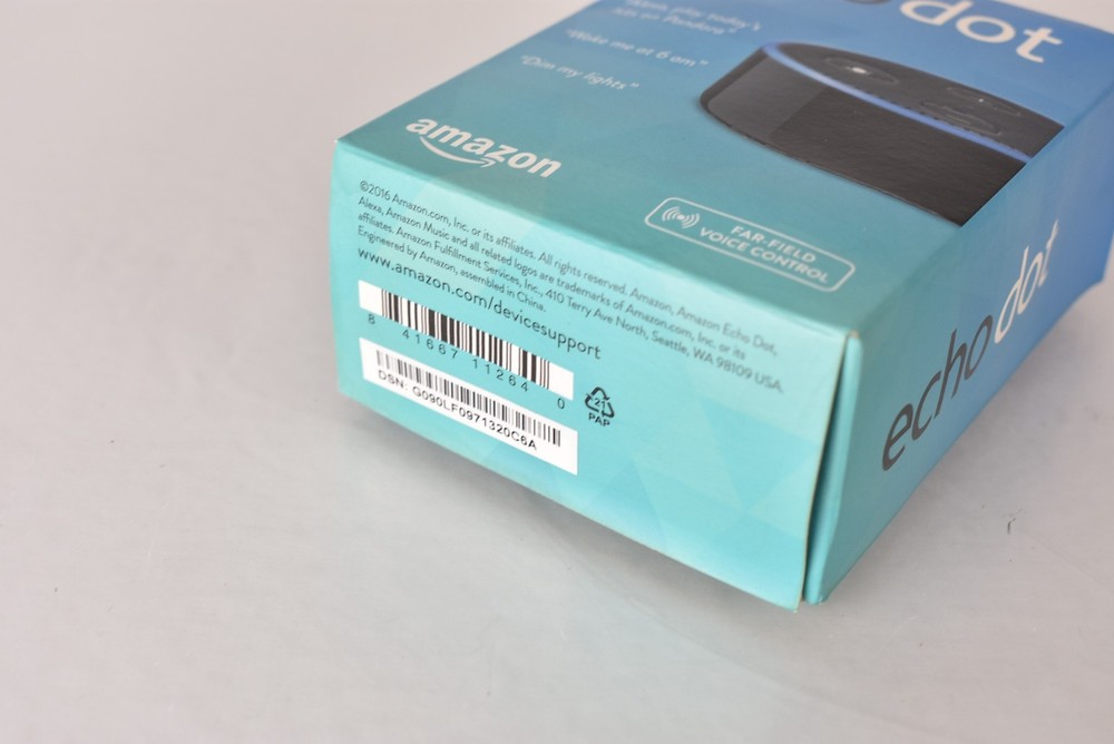 Amazon Echo Dot (2nd Generation) Smart Speaker w/Alexa