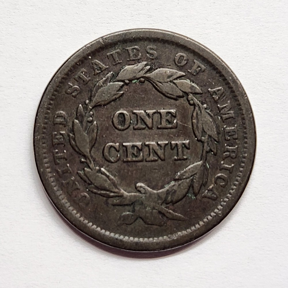 1842 Large Cent (Small Date) – Super Choice F/VF