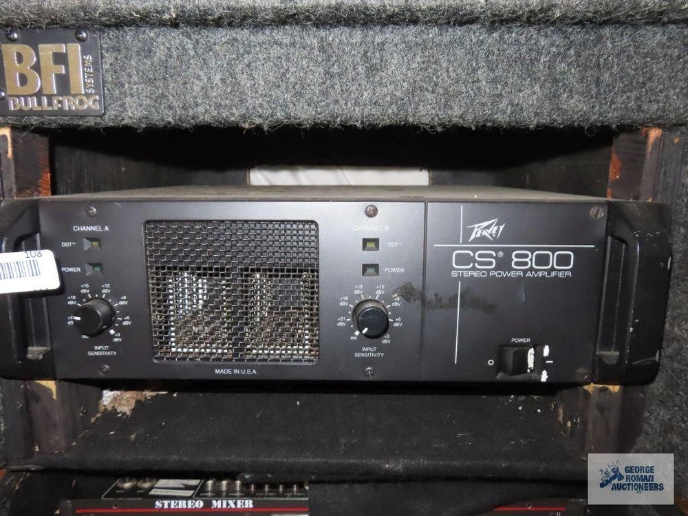 Peavey CS 800 Stereo Power Amplifier